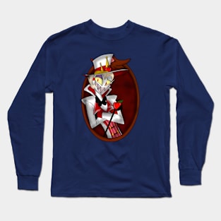 Hazbin Hotel Lucifer Morningstar Portrait Long Sleeve T-Shirt